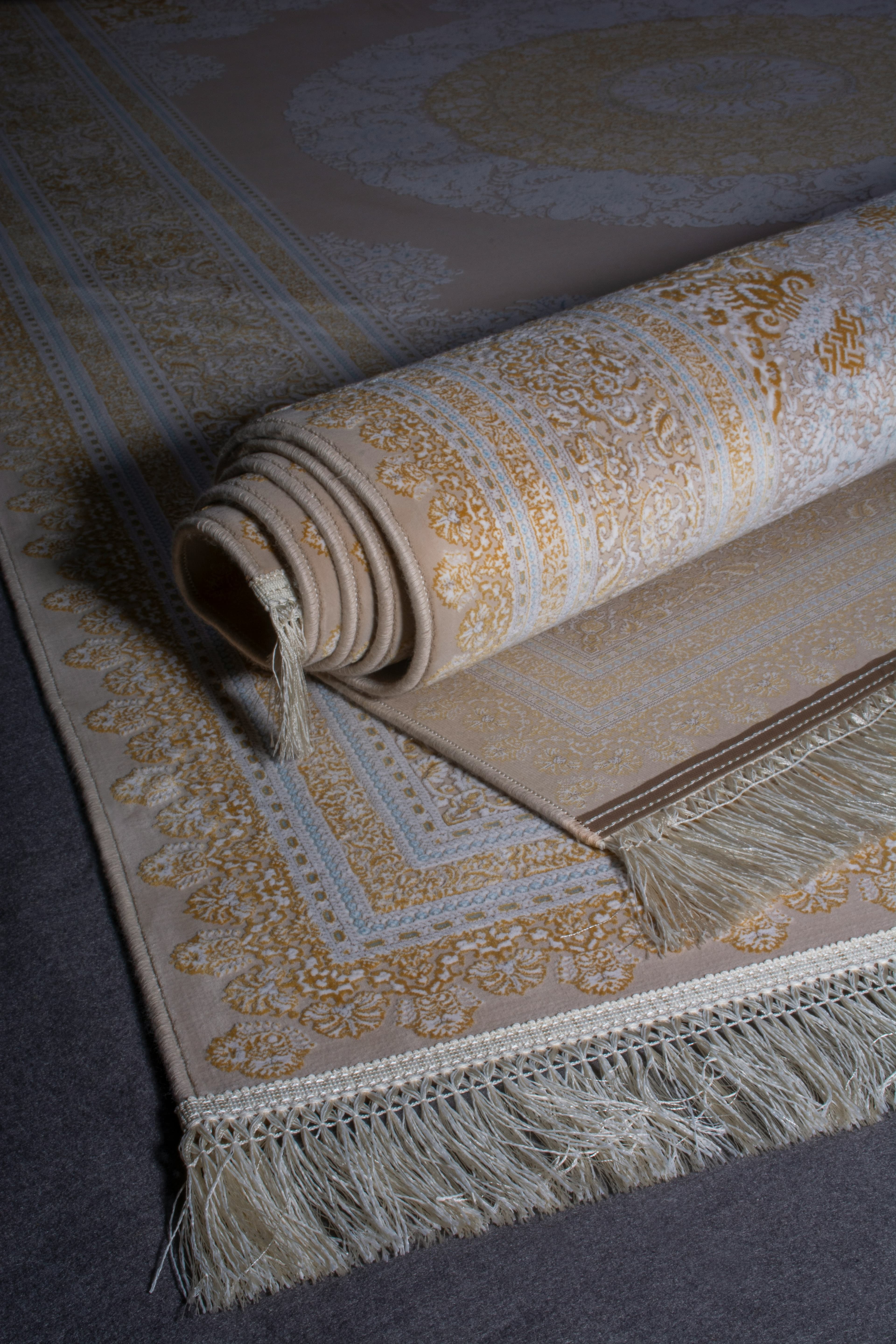 Carpet being restored with professional cleaning equipment